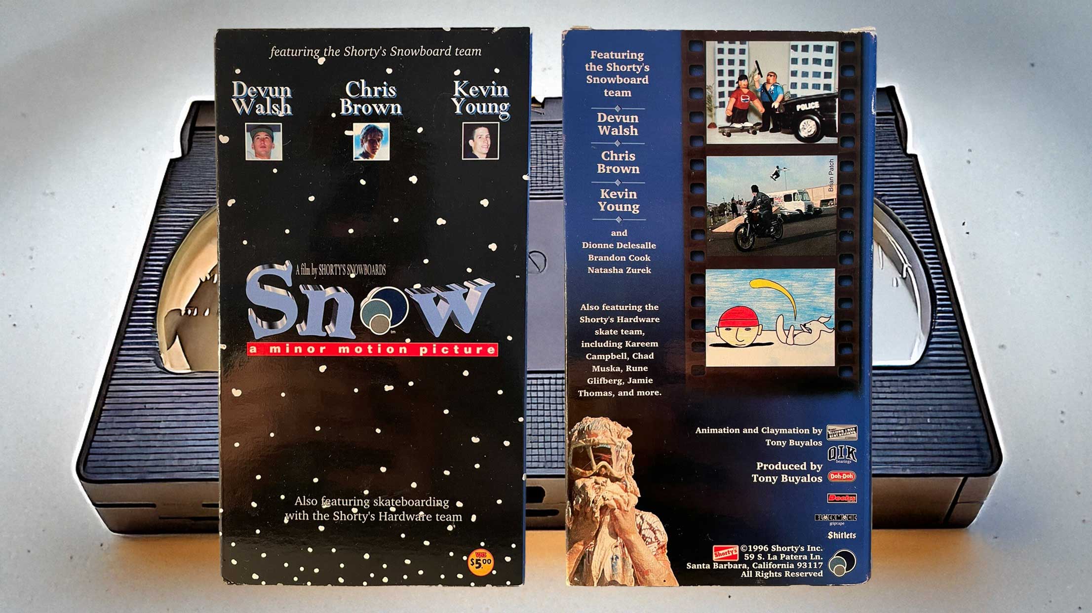 Load video: Snow a film by Shorty’s Snowboards - 1996