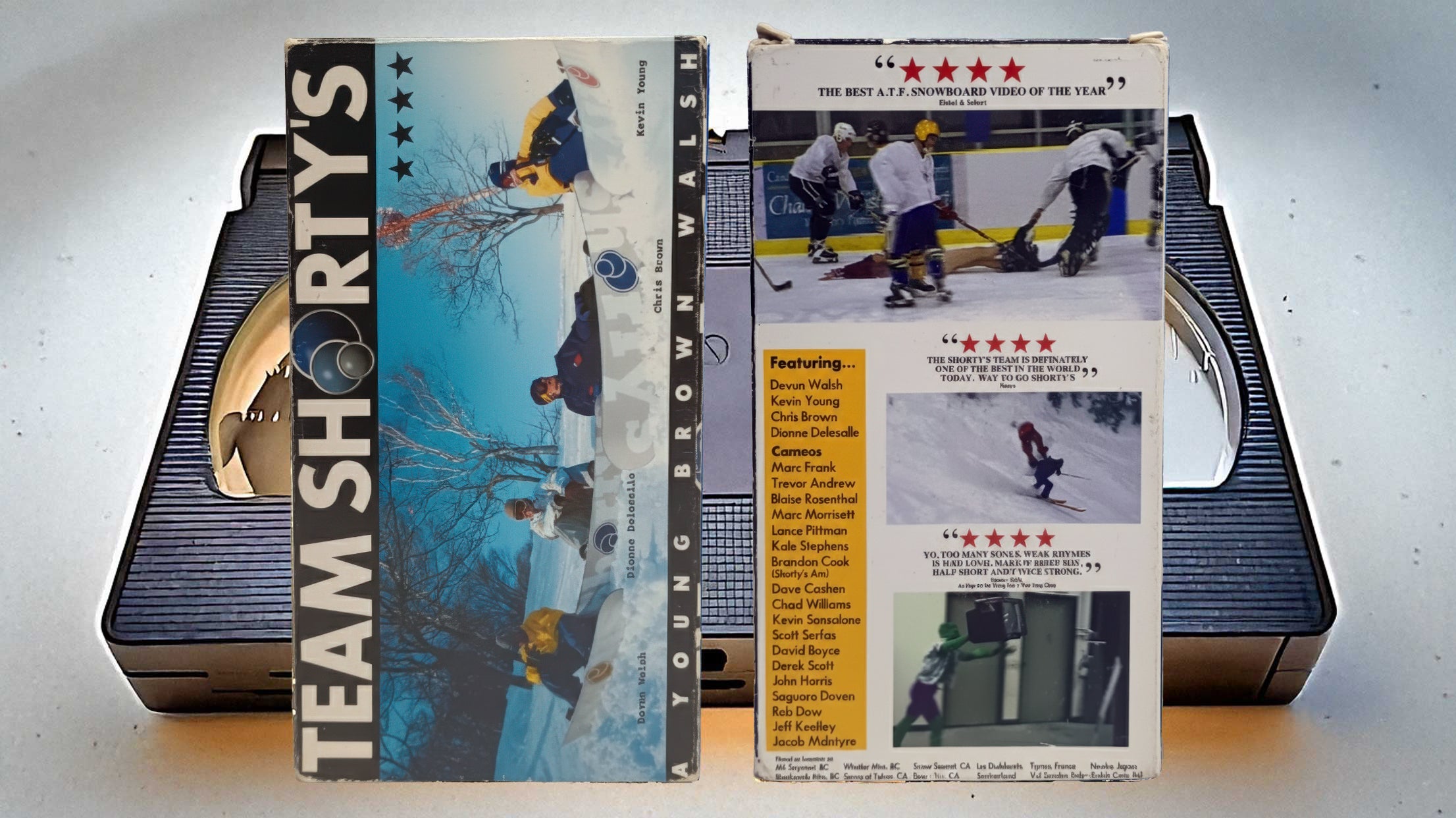 Load video: A Young Brown Walsh a film by Shorty&#39;s Snowboards - 1997