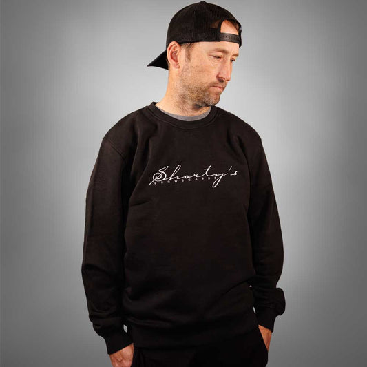 Shorty's Script Embroidered Crewneck