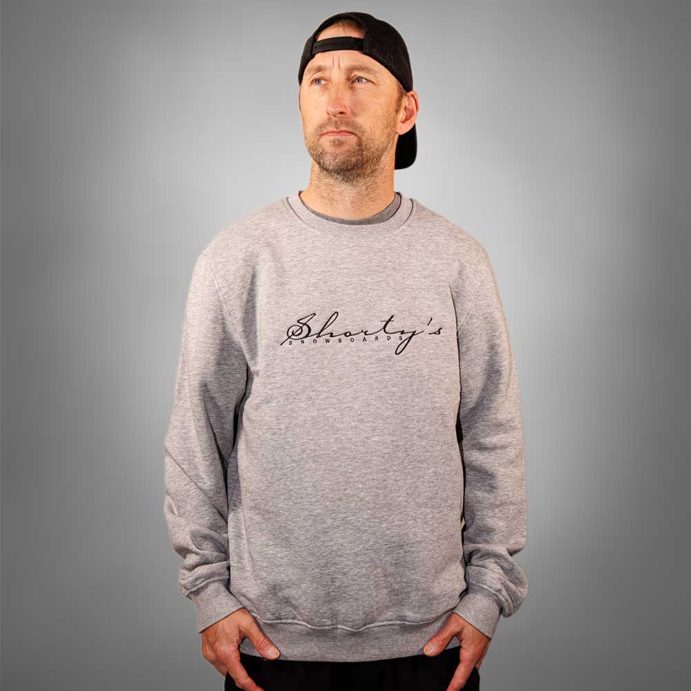Shorty's Script Embroidered Crewneck